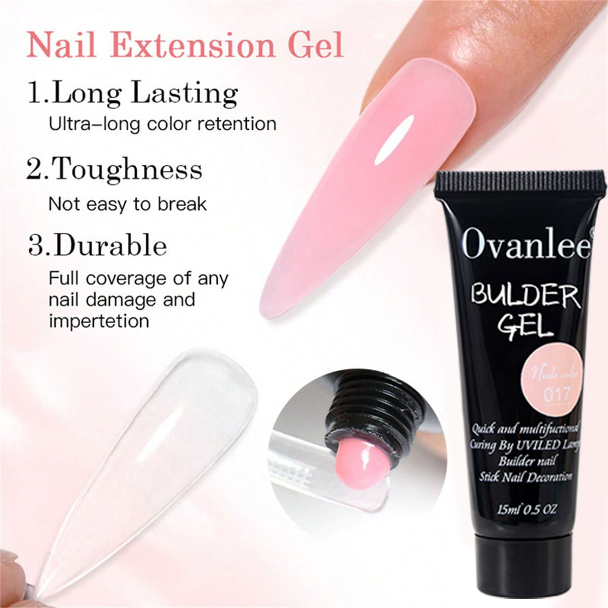 Ovanlee 18-Piece Nail Builder  - Nail Art Ombre ulasan dan harga