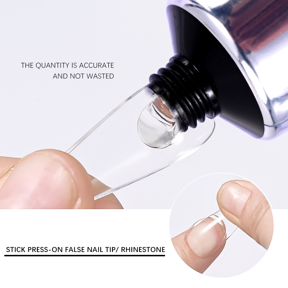 30/20/10g Solid Soft Fake Nail - Nail Art Ombre ulasan dan harga