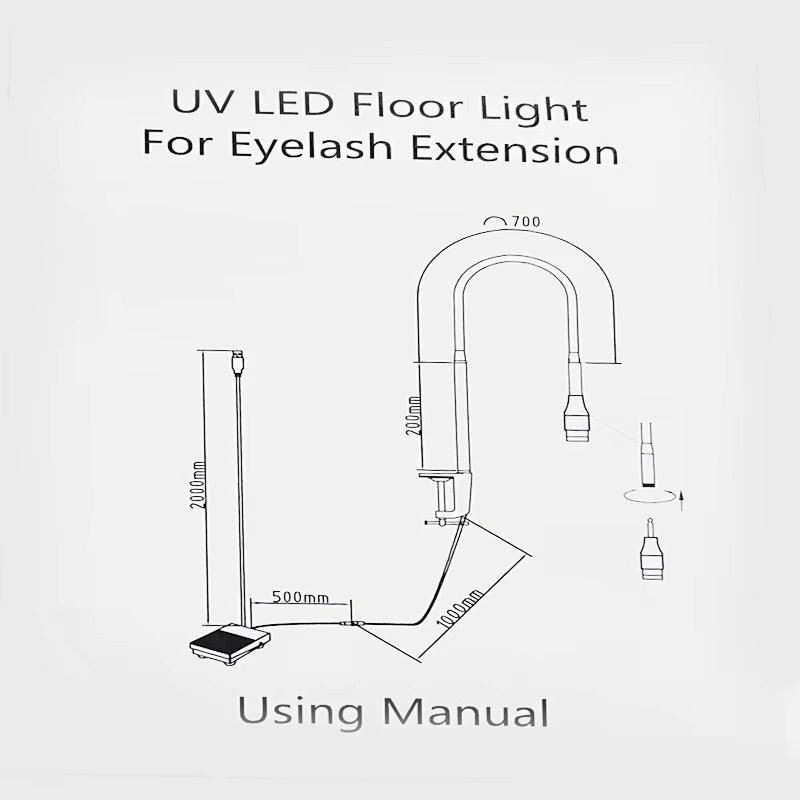 UV Lash Light UV Eyelash Glue  - Nail Art Ombre ulasan dan harga