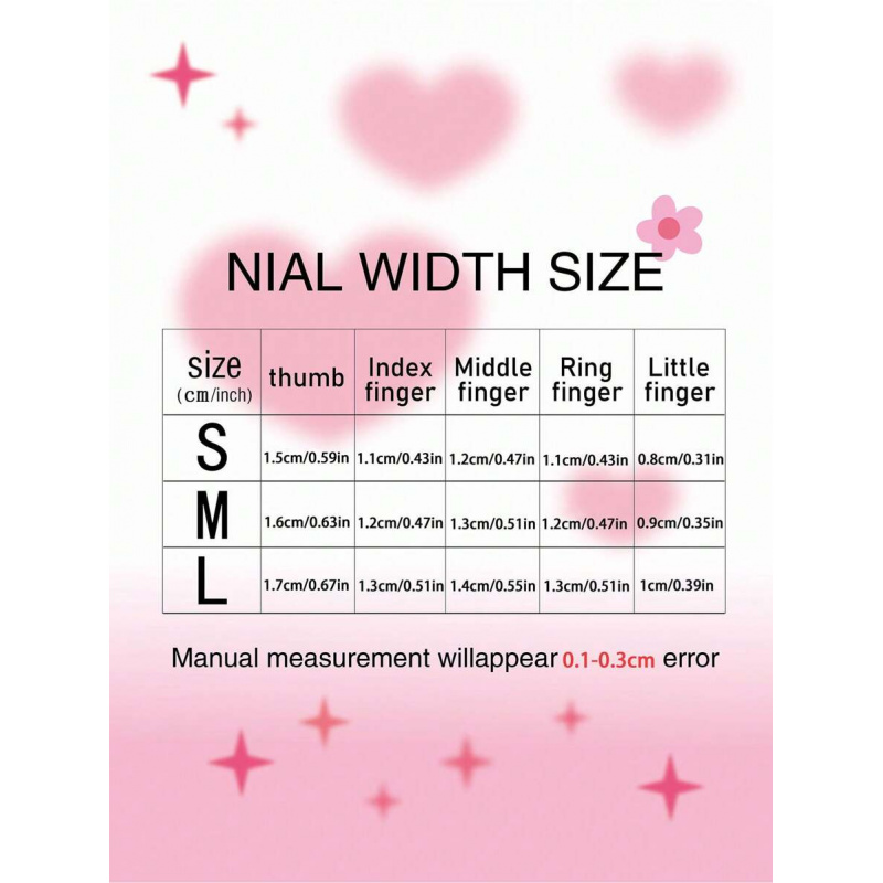10pcs handmade pink press on n - Nail Art Pink ulasan dan harga